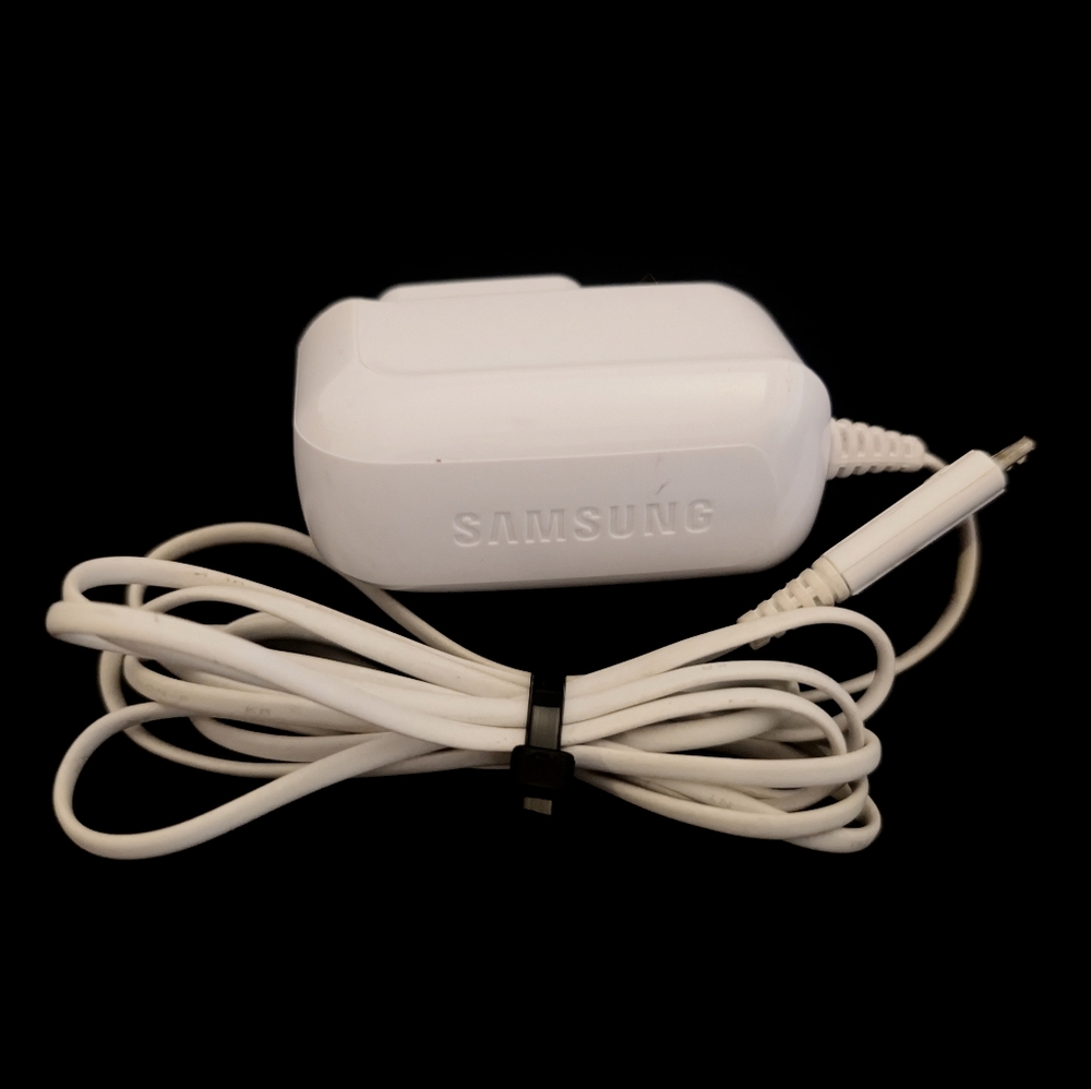 Samsung OEM Micro-USB Wall Charger – White Travel Adapter